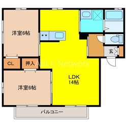 アドバンテイジⅤの物件間取画像